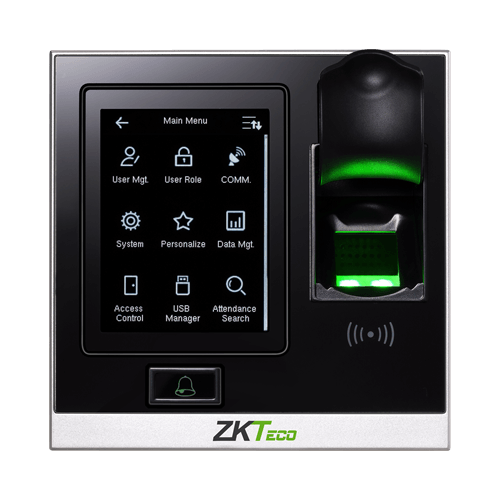 Thiết bị Kiểm soát Ra vào & Chấm công Vân tay Dựa trên IP ZKTeco SF400