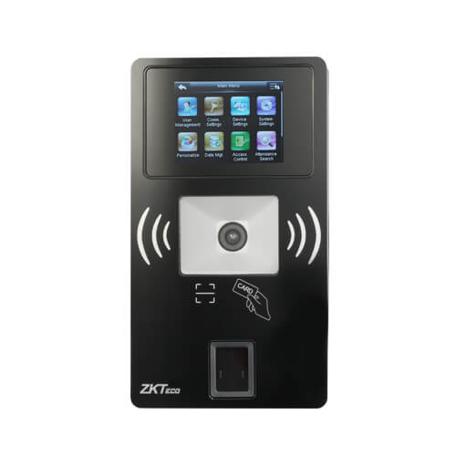 Thiết Bị Đầu Cuối Kiểm Soát Truy Cập Mã QR, RFID & Sinh Trắc Học ZKTeco BR1200