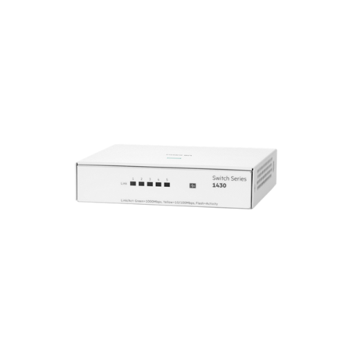 Thiết bị chuyển mạch HPE Networking Instant On 5 cổng Gigabit, Dòng 1430 (R8R44A)