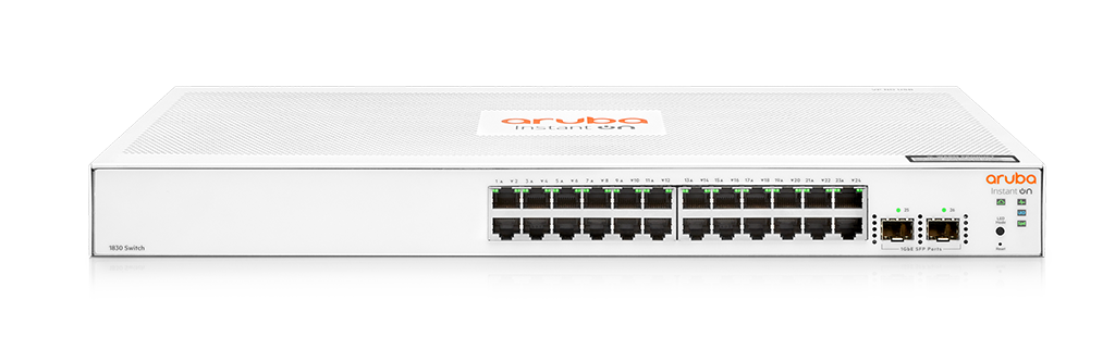 HPE Networking Instant On Switch 24p Gigabit 2p SFP 1830 (JL812A)