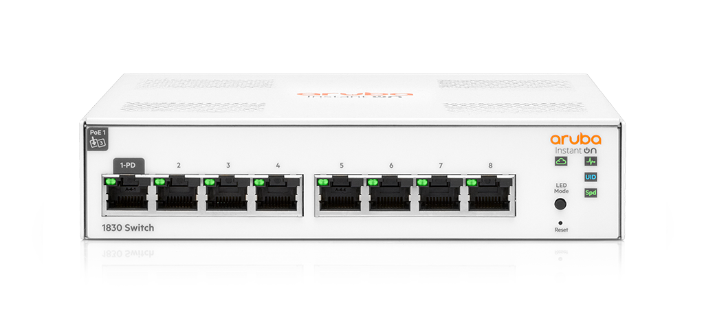 HPE Networking Instant On Switch 8p Gigabit 1830 (JL810A)