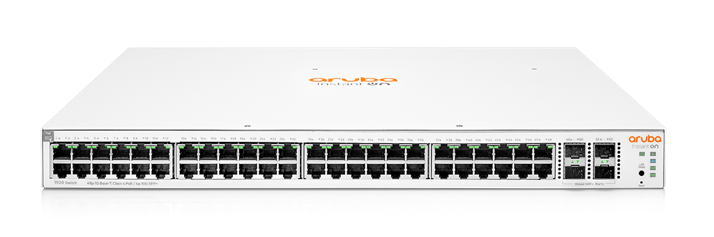 HPE Networking Instant On Switch 48p Gigabit CL4 PoE 4p SFP+ 370W 1930 (JL686B)