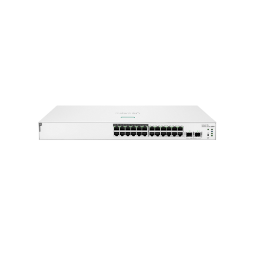HPE Networking Instant On Switch 24p Gigabit CL4 PoE 2p SFP 195W 1830 (JL813A)