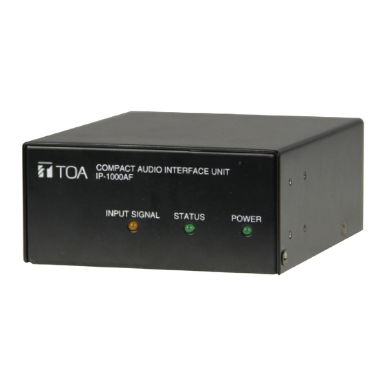 Bộ giao diện âm thanh IP TOA IP-1000AF