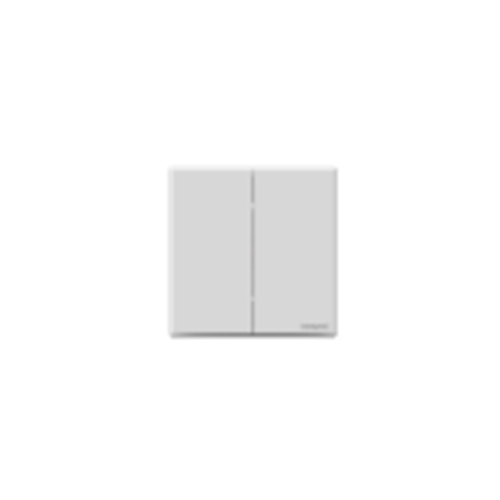 Công tắc nhấn đôi Honeywell Elegant EW4779SP2WHISG, 16A, hai cực, hai chiều