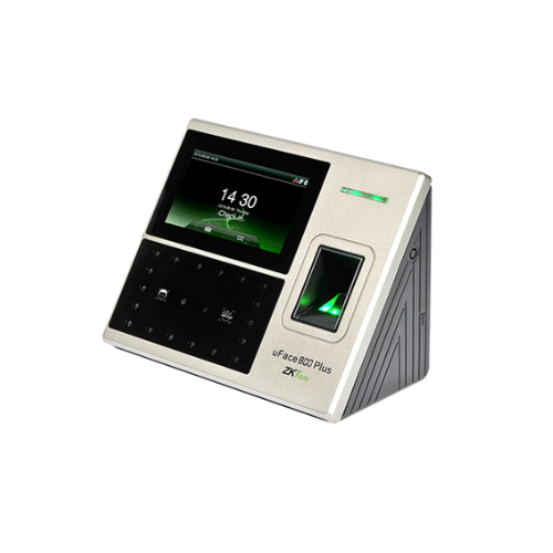 Máy chấm công và kiểm soát truy cập đa sinh trắc học ZKTeco uFace800 Plus