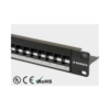Thanh Đấu Nối CAT 6 UTP Norden 121-01P18124B: Loại Rỗng, 24 Cổng, Có Nắp Che