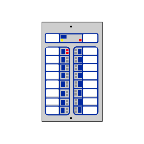 Mô-đun Điều Khiển Hiển Thị Phụ Notifier MCU-16B